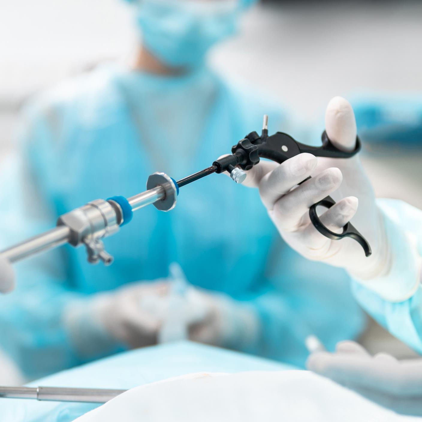 Equipment in operating theatre 